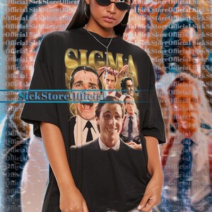 SIGMA MALE Vintage Shirt, Sigma Male Homage Tshirt, Sigma Male Fan Tees, Sigma Male Retro 90s Sweater, Sigma Male Merch Gift, Successful Man