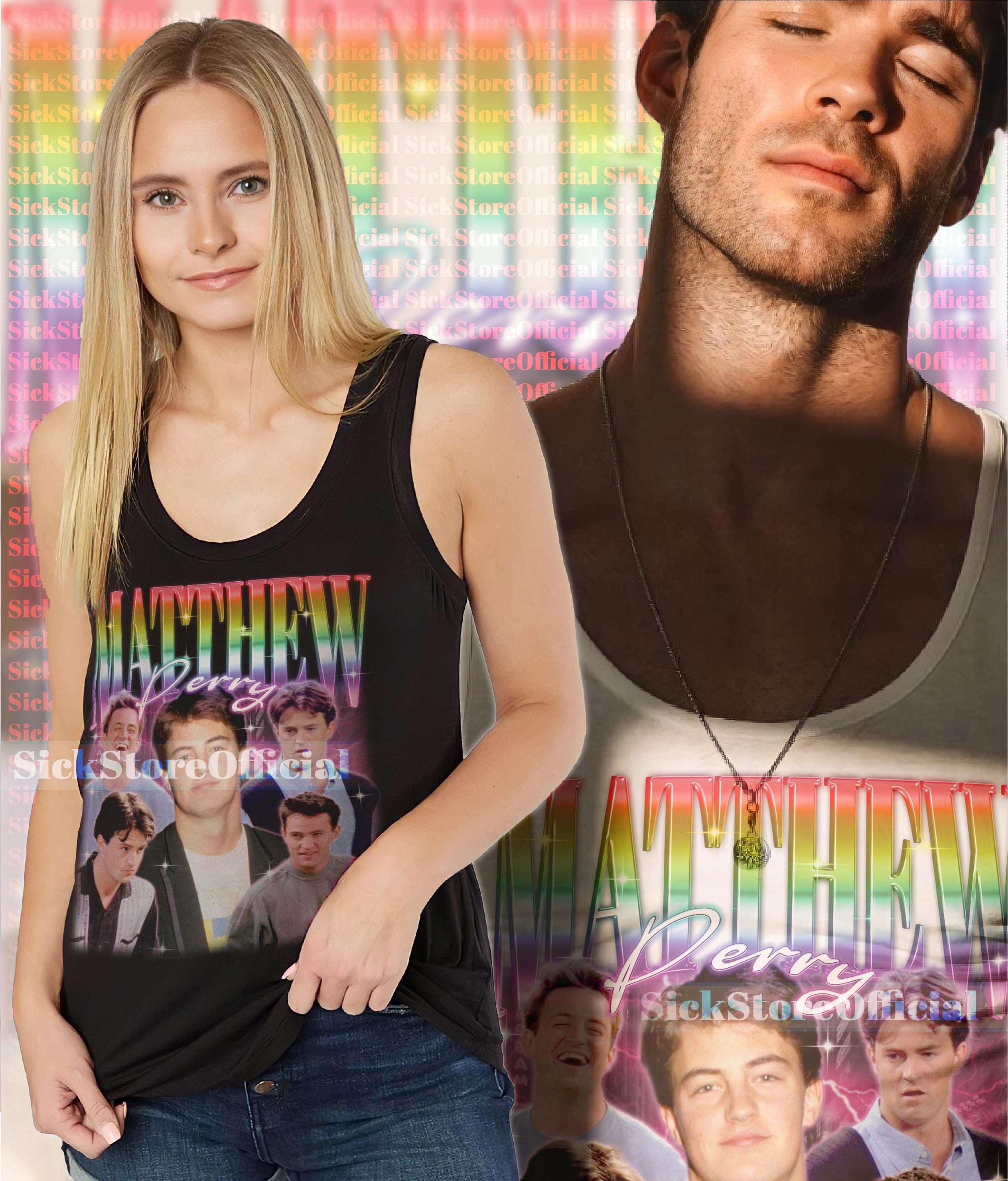 MATTHEW PERRY Vintage Shirt, Matthew Perry Homage Tshirt, Matthew Perry ...