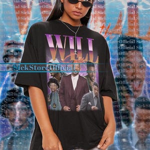 WILL SMITH Vintage Shirt, Will Smith Homage Tshirt,  Will Smith Merch Gift, Will Smith Fan Tees, Actor Will Smith Retro 90s Sweater #tpc