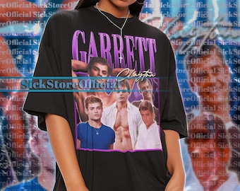 GARRETT CLAYTON Vintage Shirt, Garrett Clayton Homage Tshirt, Garrett Clayton Fan Tees, Garrett Clayton Retro 90s Sweater, Garrett Clayton