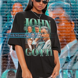 JOHN GOTTI Vintage Shirt, John Gotti Homage Tshirt, John Gotti Fan Tees, John Gotti Retro 90s Sweater, John Gotti Merch Gift