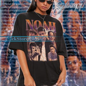 NOAH SCHNAPP Shirt, Vintage Noah Schnapp Rap 90s Hip-hop Style Shirt, Cute Haircut Noah Schnapp, Noah Schnapp Fan Tees, Noah Schnapp Tee