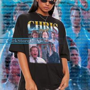 CHRIS PRATT Vintage Shirt, Chris Pratt Rap 90s Hip-hop Style Shirt, Chris Pratt Film Tee, Chris Pratt Fan Tees, Chris Pratt Retro Sweater