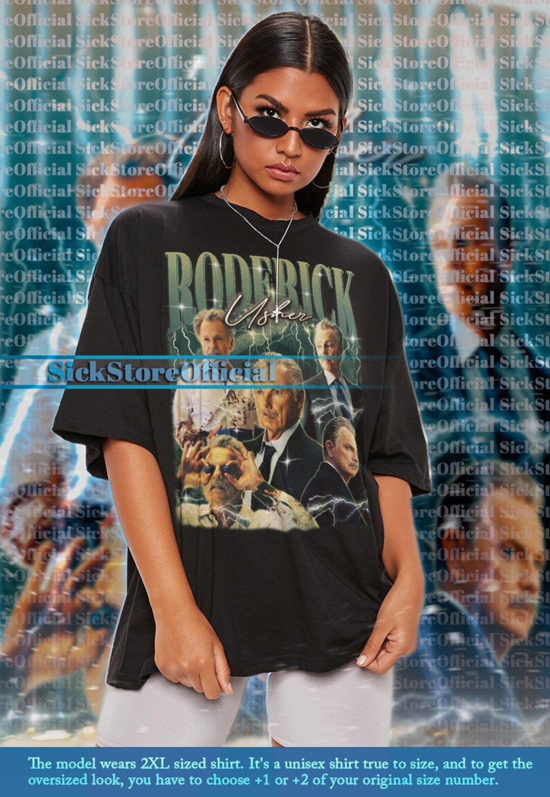 RODERICK USHER Vintage Shirt, Roderick Usher Homage Tshirt