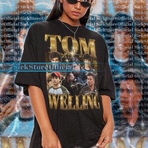 TOM WELLING Vintage Shirt, Tom Welling Hommage Tshirt, Tom Welling Fan Tees, Tom Welling Retro 90er Jahre Pullover, Schauspieler Tom Welling Merch Geschenk #saf