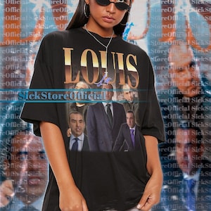 LOUIS LITT Vintage Shirt, Louis Litt Homage Tshirt, Louis Litt Fan Tees, Louis Litt Retro 90s Sweater, Louis Litt Gift, Rick Hoffman #tpc