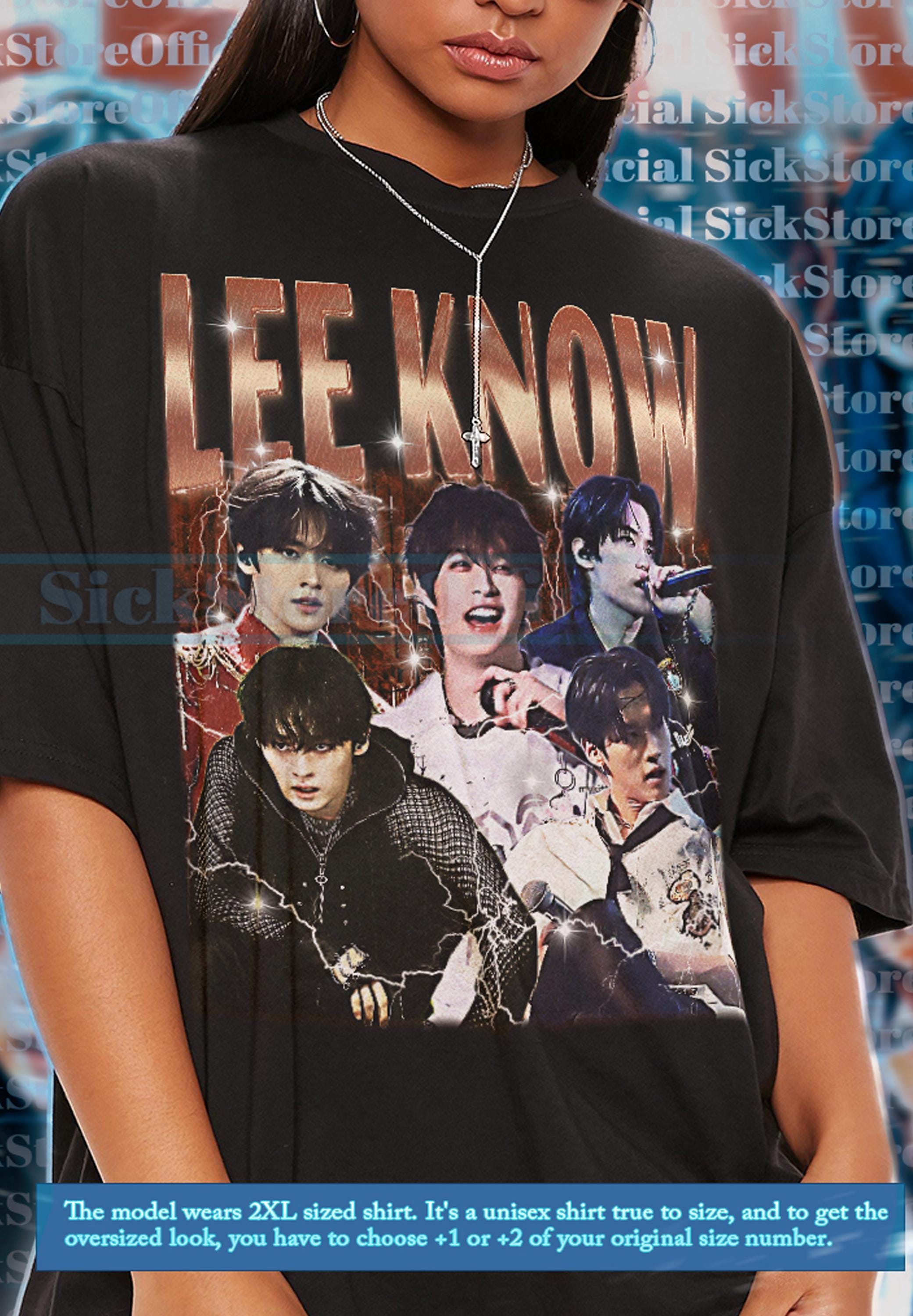 LEE KNOW Shirt, Lee Know Stray Kids Tshirt, Lee Know Idol Tees