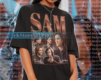 SAM WINCHESTER Shirt, Supernatural Dean Winchester Tshirt, Dean Winchester Supernatural Shirt, Jensen Ackles Actor Retro Shirt #saf