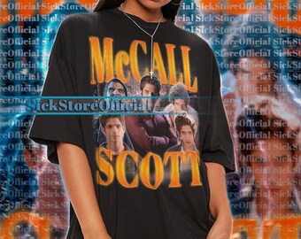 SCOTT MCCALL Vintage-T-Shirt, Scott McCall Hommage-T-Shirt, Scott McCall-Fan-T-Shirts, Scott McCall Retro 90er Jahre Pullover, Scott McCall Merch Geschenk #tpc