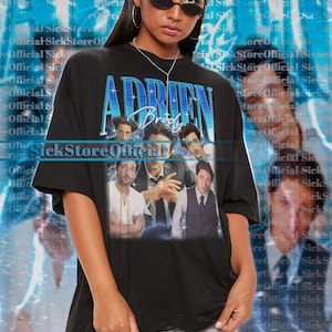ADRIEN BRODY Vintage Shirt, adrien brody Homage Tshirt, adrien brody Fan Tees, adrien brody Retro 90s Sweater, adrien brody Merch Gift #ARI