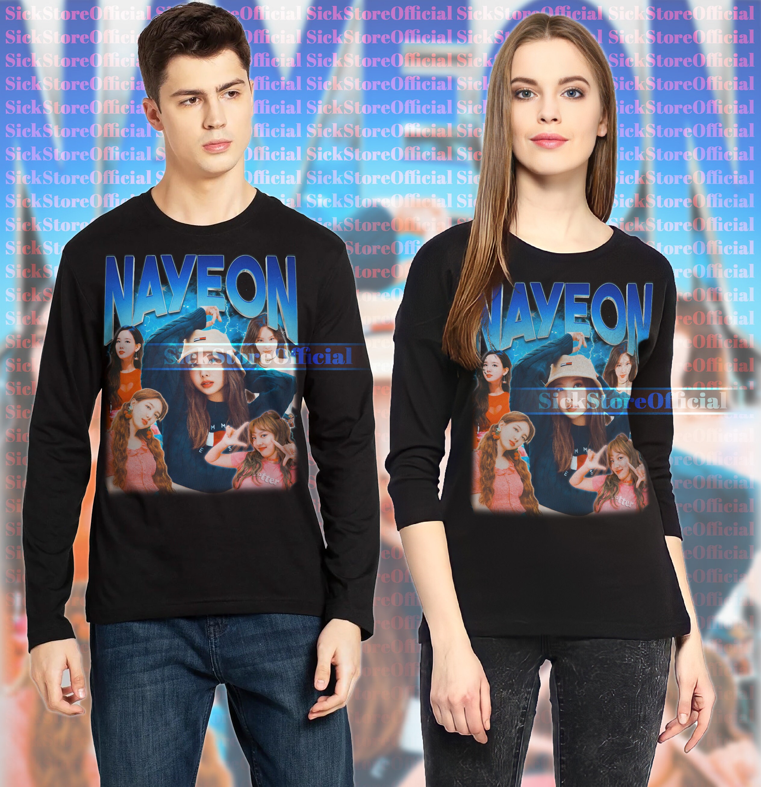 NAYEON TWICE グループガールバンドシャツ、Nayeon Twice ヴィンテージ