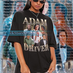ADAM DRIVER Vintage Shirt, Adam Driver Homage Tshirt, Adam Driver Fan Tees, Adam Driver Retro 90s Sweater, Adam Driver Merch Gift
