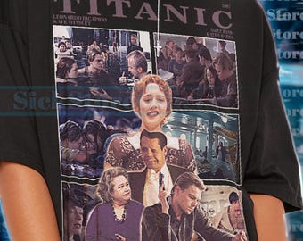 TITANIC Shirt, Titanic Bootleg Tshirt, Titanic Fan Tees, Titanic Retro 90s Sweater, Titanic Merch Gift #saf