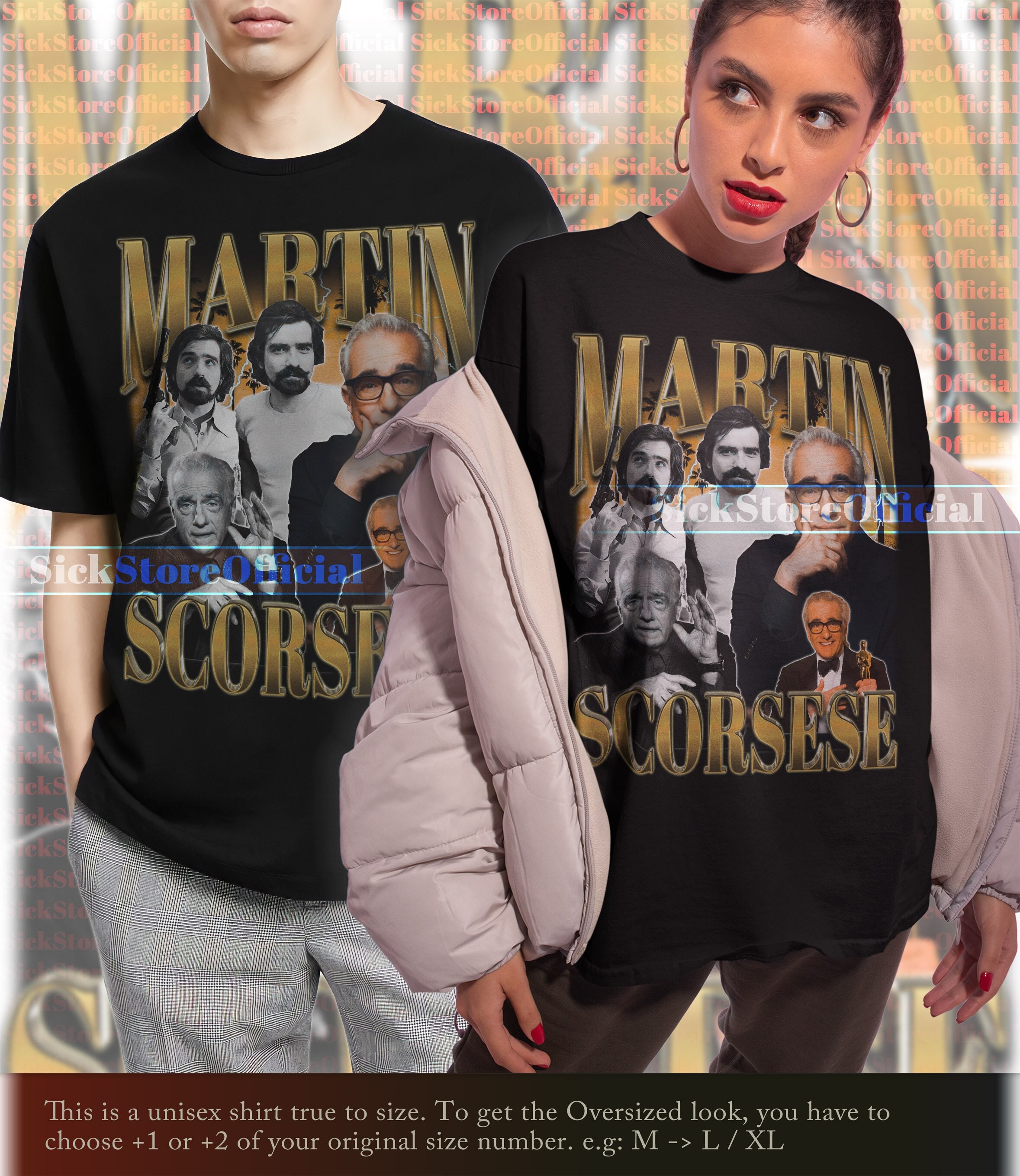 vagt Ærlighed lighed MARTIN SCORSESE Vintage Shirt Martin Scorsese Homage Tshirt - Etsy