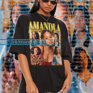 AMANDLA STENBERG Vintage Shirt, Amandla Stenberg Homage Tshirt, Amandla Stenberg Fan Tees, Amandla Stenberg Retro 90s Sweater Merch Gift