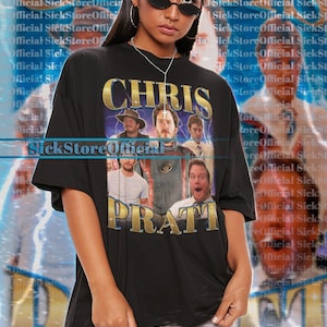 CHRIS PRATT Vintage Shirt, Chris Pratt Rap 90s Hip-hop Style Shirt, Chris Pratt Film Tee, Chris Pratt Fan Tees, Chris Pratt Retro Sweater