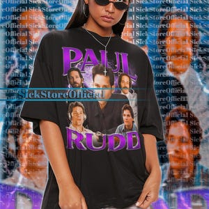 PAUL RUDD American Actor Vintage Shirt, Paul Rudd Homage Tshirt, Paul Rudd Fan Tees, Paul Rudd Retro 90s Sweater, Paul Rudd Merch Gift