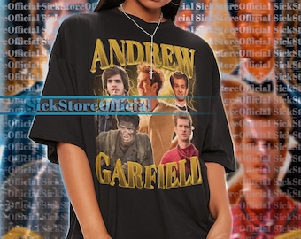 Camisa vintage de Andrew Garfield, camiseta homenaje a Andrew Garfield, camisetas de fan de Andrew Garfield, suéter retro de los 90 de Andrew Garfield