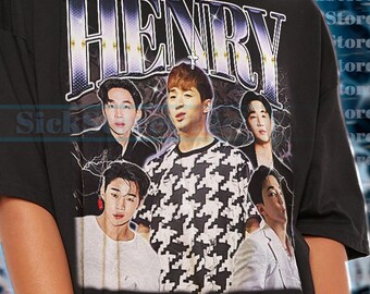 HENRY Shirt, Henry Kpop Tshirt, Henry Idol Tees, Henry Retro 90s Sweater, Henry Merch Gift, Henry Lover Sticker, Henry Poster #saf