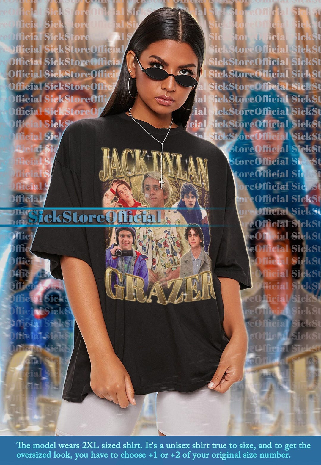 Dylan Hack JACK DYLAN GRAZER Vintage Shirt, Jack Dylan Homage Tshirt, Jack Dylan ...