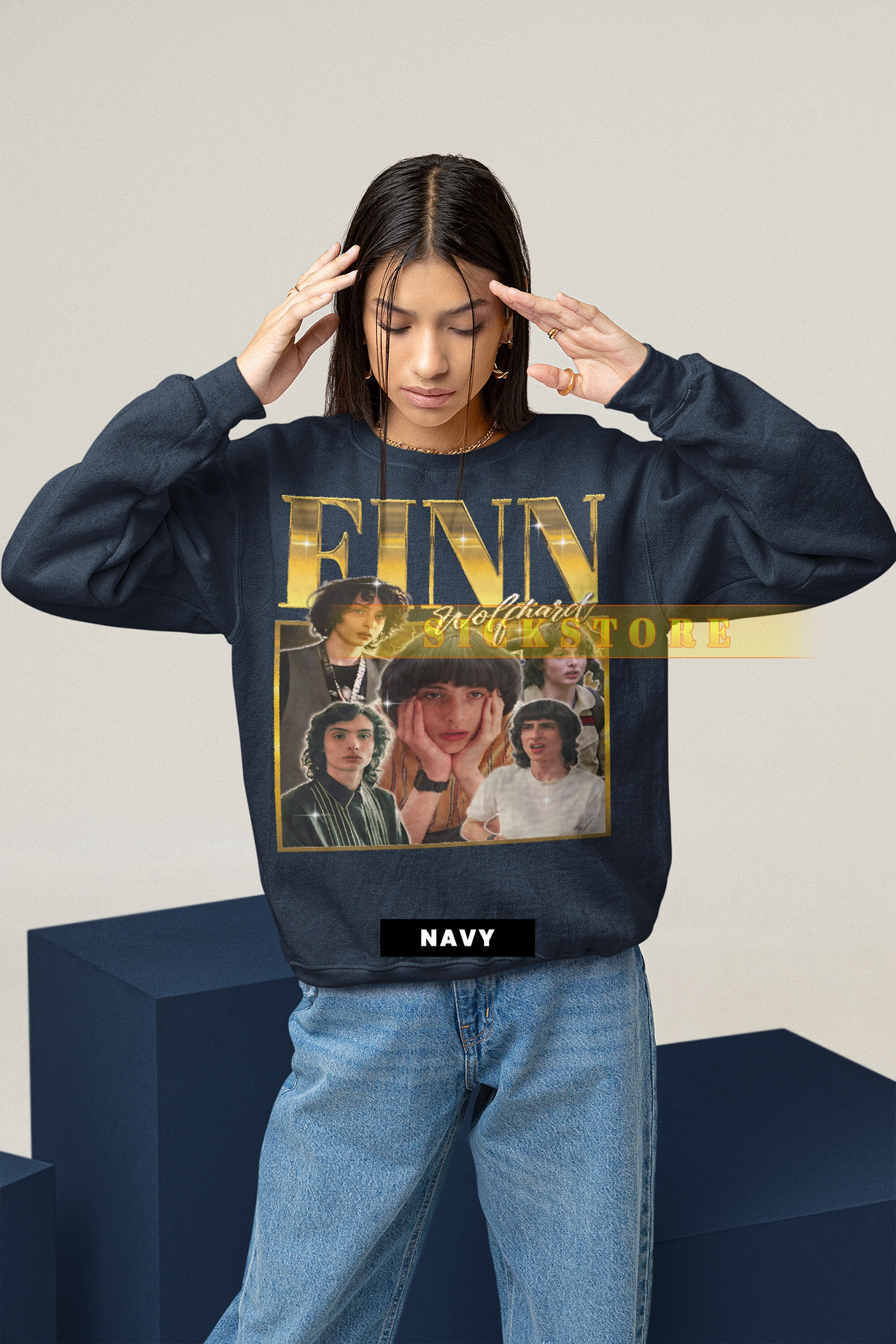 Sudadera tie dye finn wolfhard shop