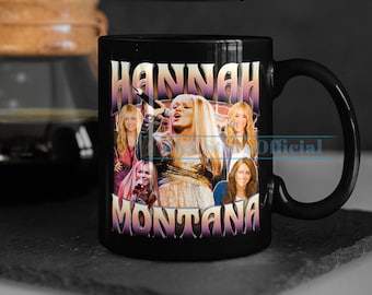 HANNAH MONTANA Taza de café, Taza de té de Hannah Montana, Bebidas de Hannah Montana, Taza de Hannah Montana, Regalo de merchandising de Hannah Montana