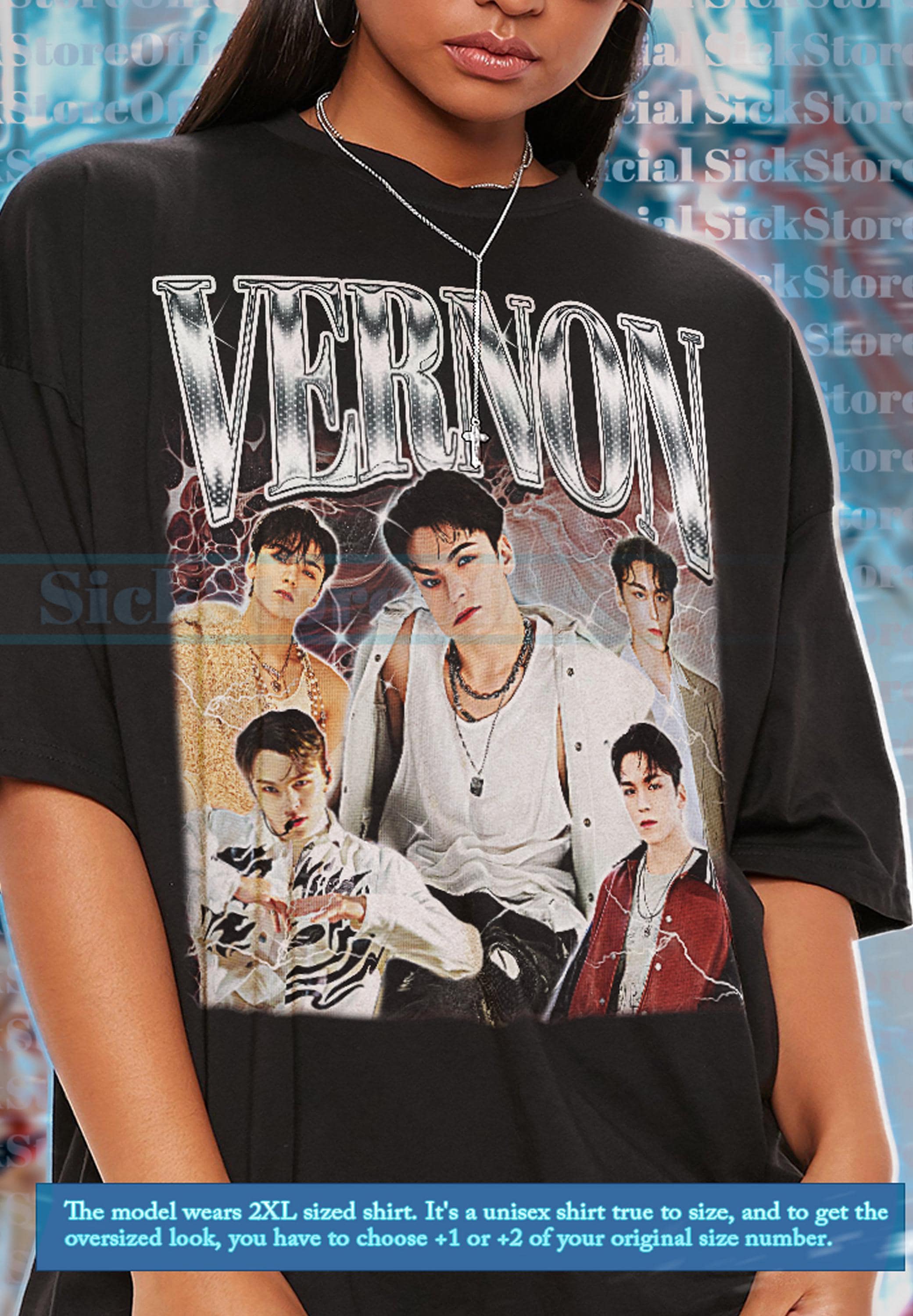 VERNON Seventeen Shirt, Vernon Idol Tshirt, Vernon Kpop Tees