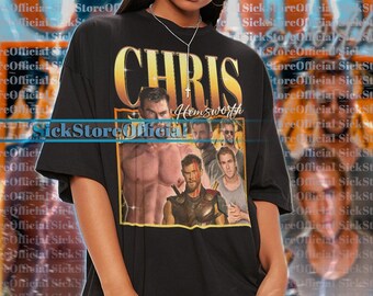CHRIS HEMSWORTH Vintage Shirt, Chris Hemsworth Shirt, Chris Hemsworth Retro Shirt, Chris Hemsworth Gift, Chris Hemsworth Shirt Movie