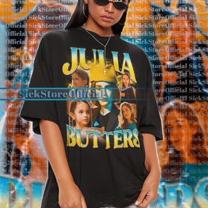 Maglietta vintage JULIA BUTTERS, maglietta omaggio Julia Butters, magliette fan Julia Butters, maglione retrò anni '90 Julia Butters, regalo merchandising Julia Butters