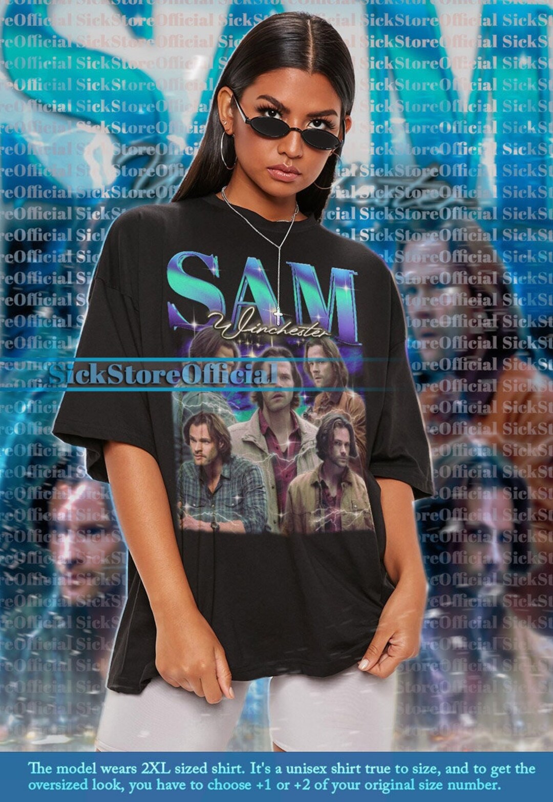style3 Winchester Brothers Men's T-Shirt Sam Dean Comic TV