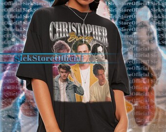 CHRISTOPHER BRINEY Vintage Shirt, Christopher Briney Tshirt, Christopher Briney Tees, Christopher Briney Retro 90s Sweater