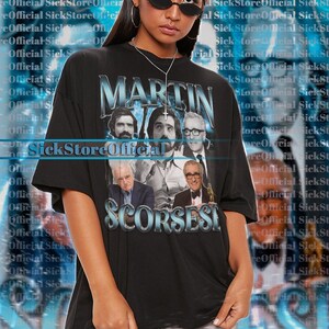 MARTIN SCORSESE Vintage Shirt, Martin Scorsese Homage Tshirt, Martin Scorsese Fan Tees, Martin Scorsese Retro 90s Sweater Merch Gift