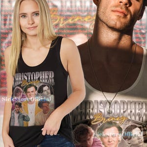 CHRIstoppher Briney Vintage-Shirt, Christopher Briney Tshirt, Christopher Briney Retro 90er Jahre Pullover Bild 4
