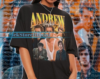 Camisa vintage de Andrew Garfield, camiseta homenaje a Andrew Garfield, camisetas de fan de Andrew Garfield, suéter retro de los 90 de Andrew Garfield