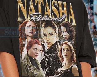 NATASHA ROMANOFF Shirt, Natasha Romanoff Tshirt, Natasha Romanoff Tees, Natasha Romanoff Retro 90s Sweater, Natasha Romanoff Merch Gift #saf