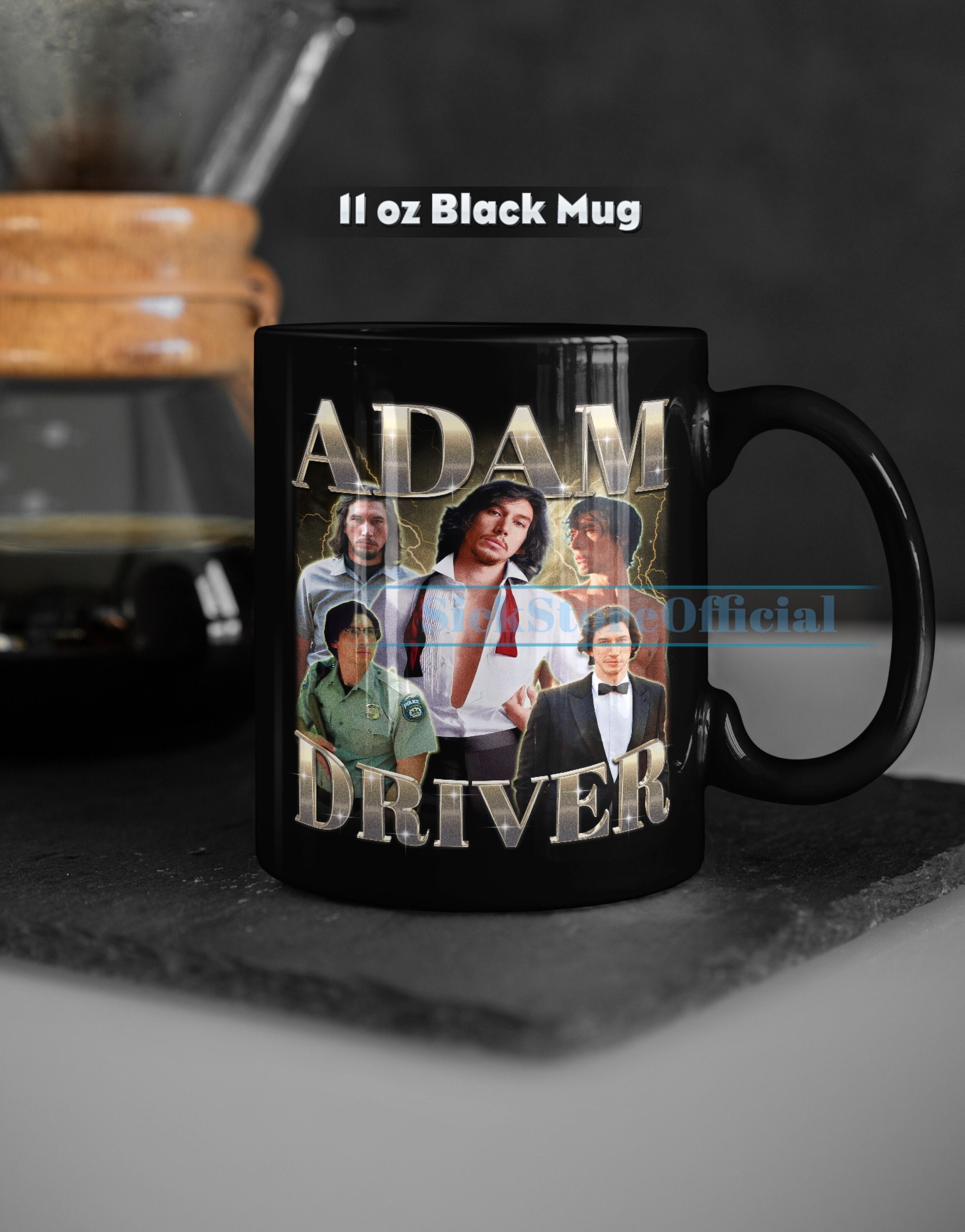 ADAM DRIVER Coffee Mug, Adam Driver Tea Mug, Adam Driver Drinkware ...