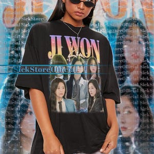 Camiseta vintage de Kim Ji-won, camiseta homenaje a Kim Ji-won, camisetas de fans de Kim Ji-won, suéter retro de los 90 de Kim Ji-won, regalo de merchandising de Kdrama de Kim Ji-won #ari