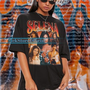 SELENA QUINTANILLA Vintage Shirt, Selena Quintanilla Homage Tshirt, Selena Quintanilla Fan Tees, Selena Quintanilla Retro Sweater Merch Gift