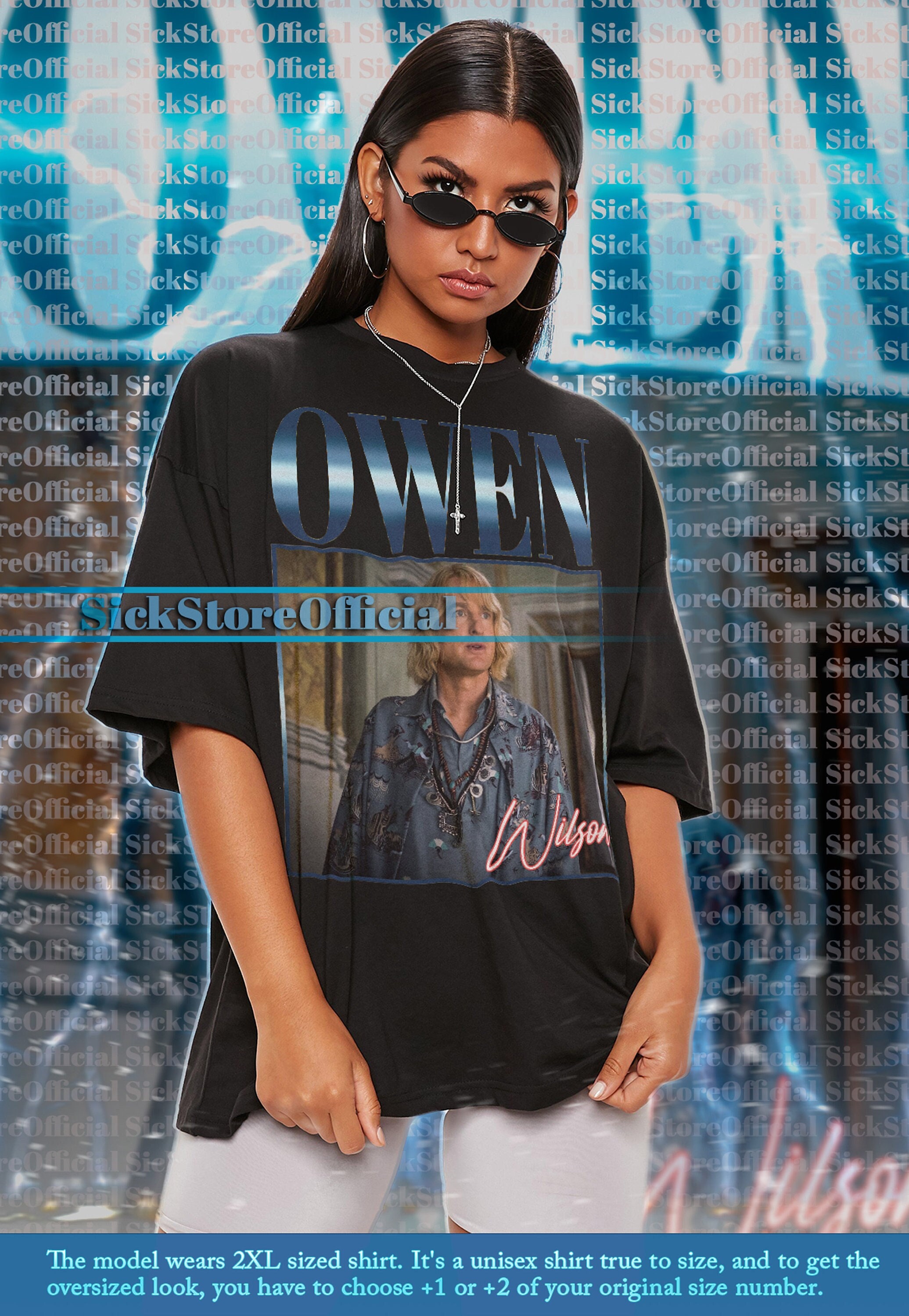 OWEN WILSON Vintage Shirt, Owen Wilson Hommage Tshirt, Owen Wilson Fan T-Shirts, Owen Wilson Retro 90er Jahre Pullover, Schauspieler Owen Wilson Merch Geschenk #tpc