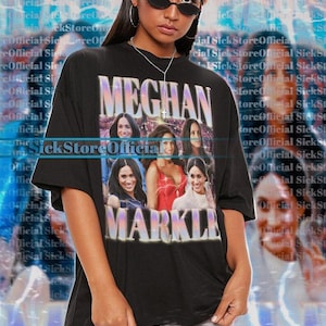 MEGHAN MARKLE Vintage Shirt, Meghan Markle Homage Tshirt, Meghan Markle Fan Tees, Meghan Markle Retro Sweater, Meghan Markle Merch Gift #saf