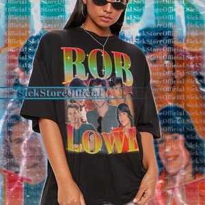 ROB LOWE Vintage Shirt, Rob Lowe Homage Tshirt, Rob Lowe Fan Tees, Rob Lowe Retro 90s Sweater, Rob Lowe Merch Gift Clothing #ari