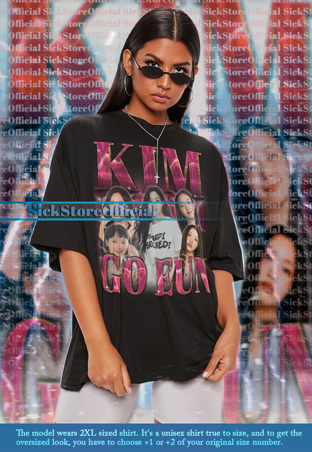 KIM GO EUN Shirt, Kim Go Eun Tshirt, Kim Go Eun Retro Tees, Kim Go Eun ...