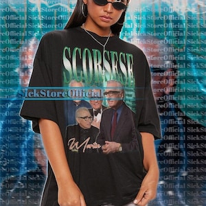 MARTIN SCORSESE Vintage Shirt, Martin Scorsese Homage Tshirt, Martin Scorsese Fan Tees, Martin Scorsese Retro 90s Sweater Merch Gift #tpc