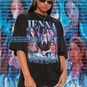 JENNA ORTEGA Shirt, Jenna Marie Ortega Jane Tshirt, Jenna Ortega Wednessday, Jenna Ortega Vada Cavell, Stuck Middle Retro 90s Sweater