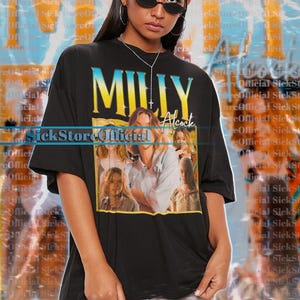 MILLY ALCOCK Vintage Shirt, Milly Alcock Homage Tshirt, Milly Alcock Fan Tees, Milly Alcock Retro 90s Sweater, Milly Alcock Merch Gift