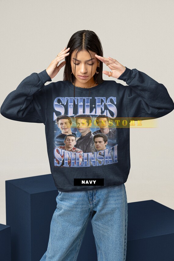 STILES STILINSKI Vintage Sweatshirt Stiles Stilinski Homage Tshirt Stiles Stilinski Fan Tees 90s Sweater Stiles Stilinski Merch Gift ARI Etsy