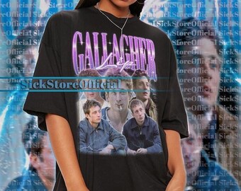 Camisa vintage de Lip Gallagher, camiseta homenaje a Lip Gallagher, suéter de los 90 de Phillip Ronan con Lip Gallagher, drama descarado, Jeremy Allen White #ari