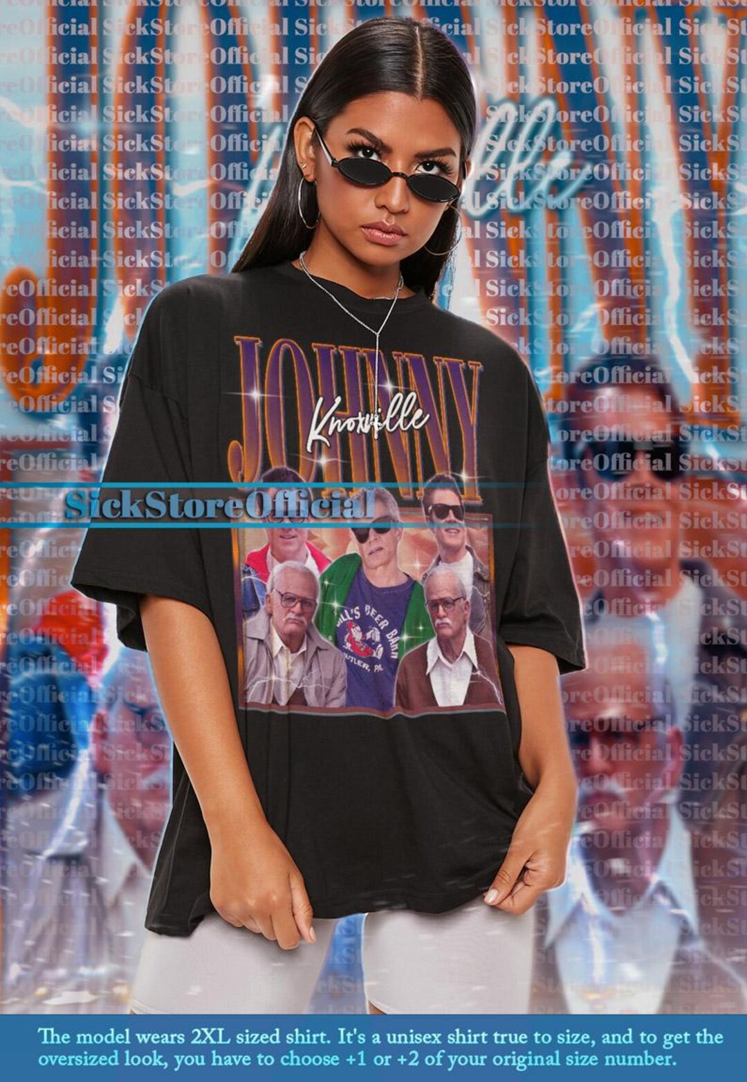 JOHNNY KNOXVILLE Shirt, Johnny Knoxville Tshirt, Johnny Knoxville Tees ...