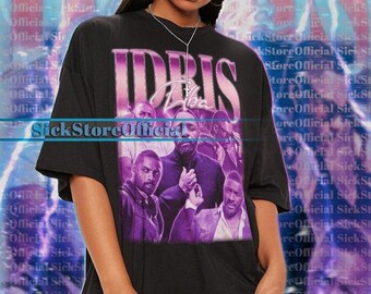 IDRIS ELBA Vintage Shirt, Idris Elba Homage Tshirt, Idris Elba Fan Tees, Idris Elba Retro 90s Sweater, Actor Idris Elba Film Merch Gift #ari