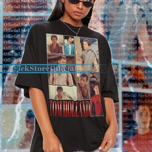 TOM HOLLAND Shirt, Tom Holland Vintage Tshirt, Tom Holland Fan Tees, Tom Holland Retro 90s Sweater, Tom Holland Merch Gift #saf